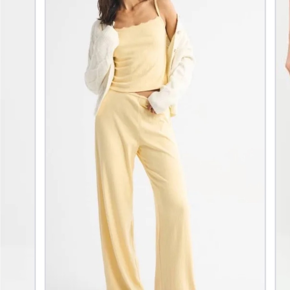 Abercrombie Women's Pointelle Sleep Pajamas